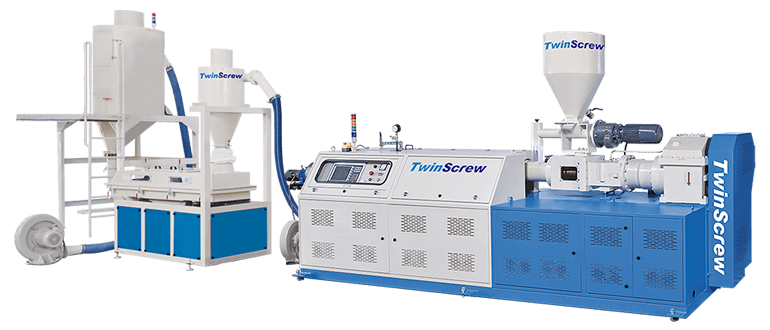 twin-screw PVC pelletizing extrusion line