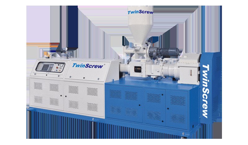 TwinScrew parallel counter-rotating twin-screw extruder for PVC pipe and profile extrusion