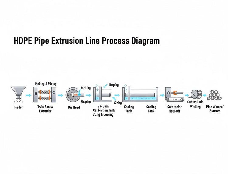 基礎建設投資帶動 HDPE 與塑膠管擠出機需求