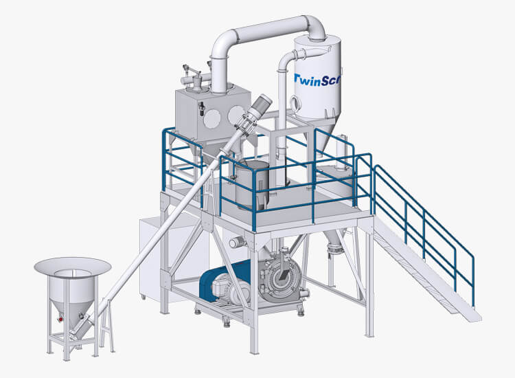 Complete Installation of Pulverizer Series