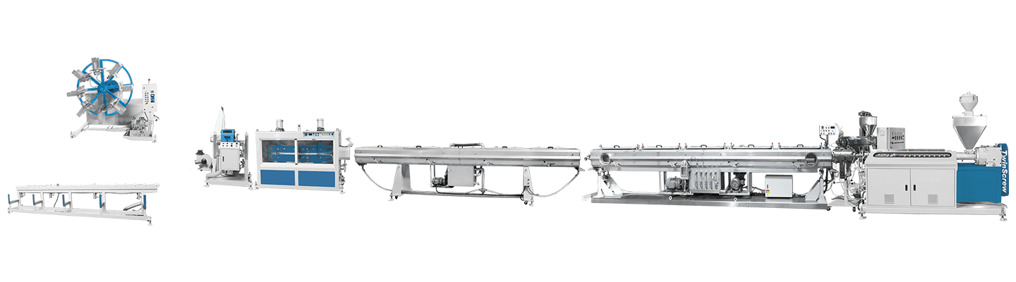 LÍNEA DE EXTRUSIÓN DE TUBERÍA HDPE