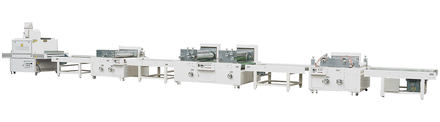 PVC Wood-Grained Printing & U.V.Curing Equipment